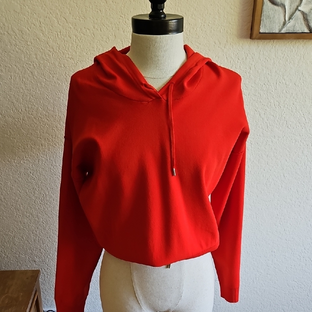 Kada Red Relaxed Long Sleeve Sweatshirt